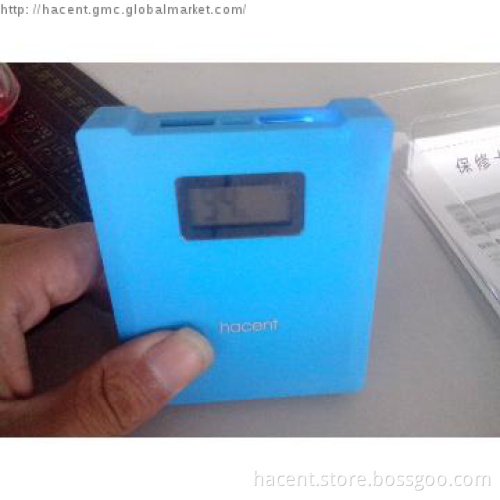 8400mah superb slim prtable power bank with lcd